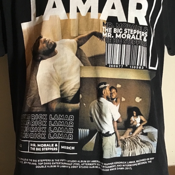 🔥#215, Kendrick Lamar, Unbranded, size large, great condition, unisex 🔥 - Picture 3 of 3